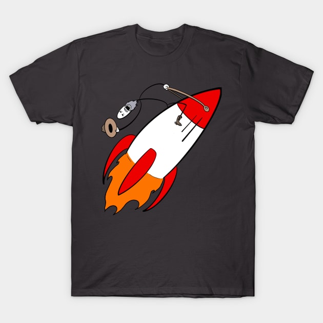 Space Cowboy T-Shirt by Goodtimecomics